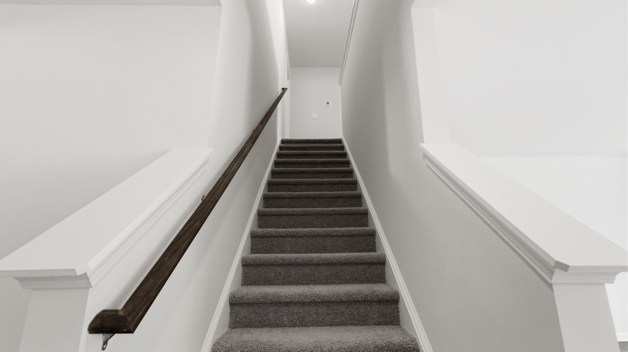 View of stairs to second level