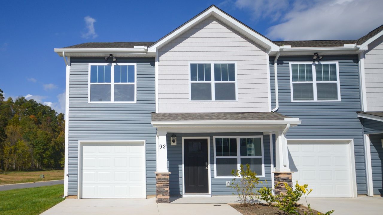 Clement front exterior with siding