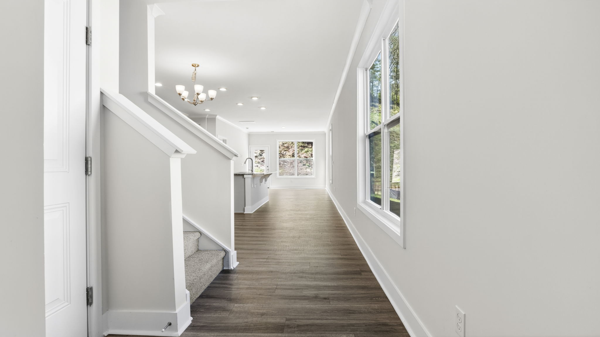 Open foyer with view of stairs