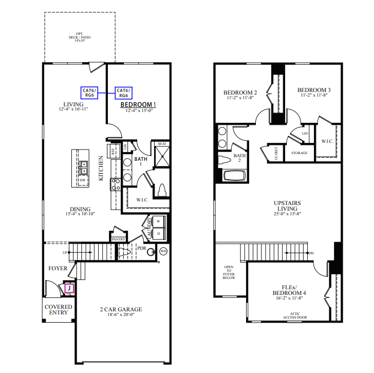 Savannah floorplans