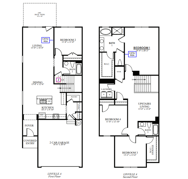 Linville floorplan