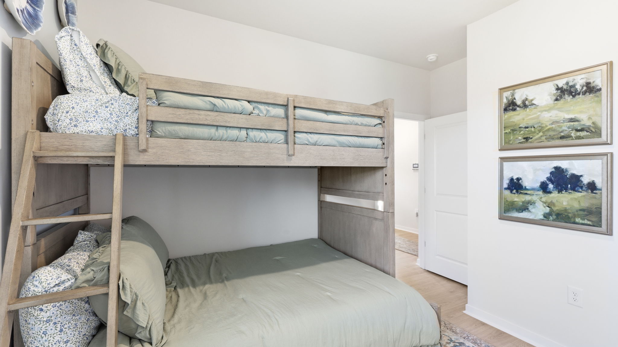 Bedroom with bunk beds