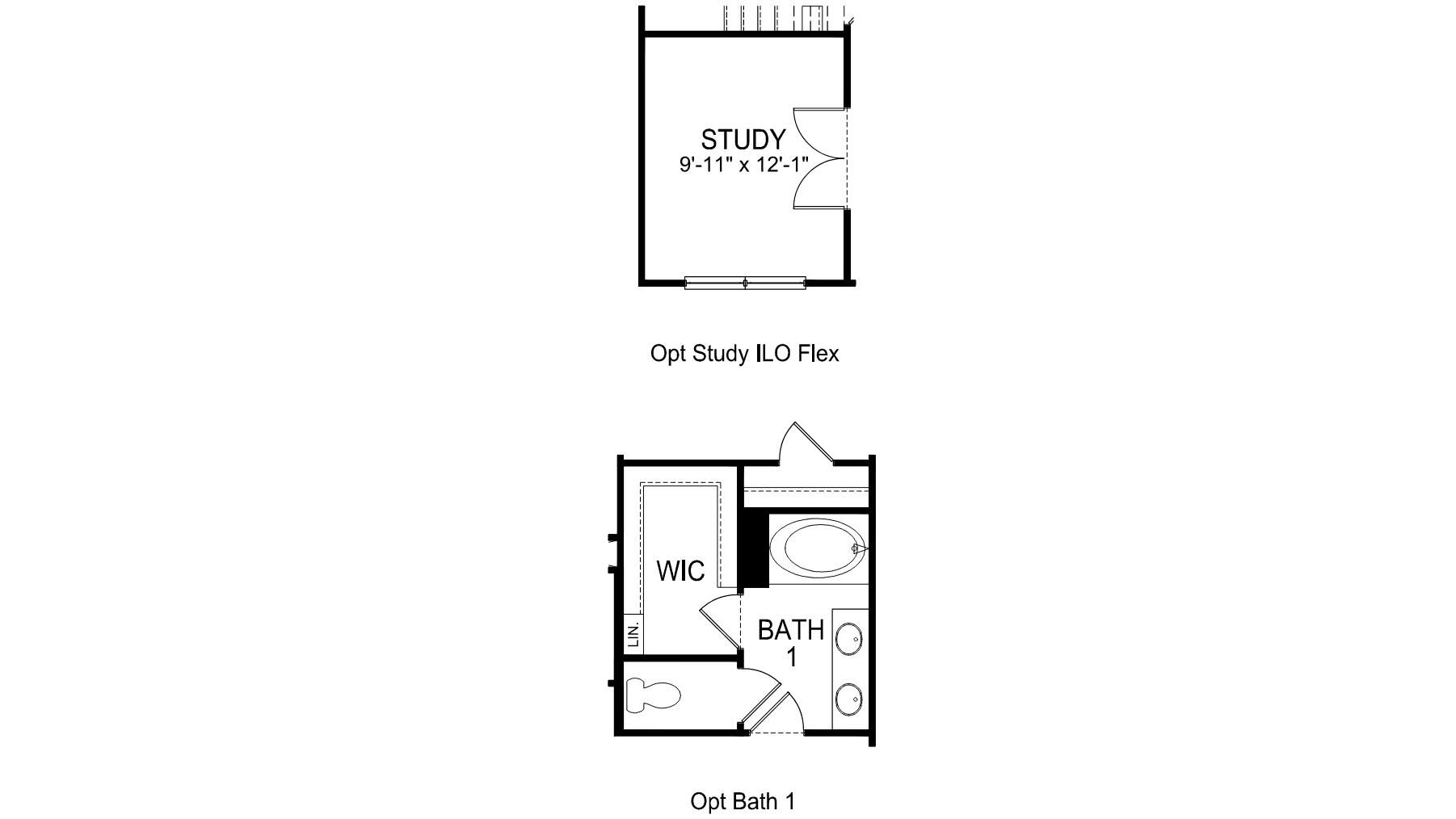 Belhaven floorplan options