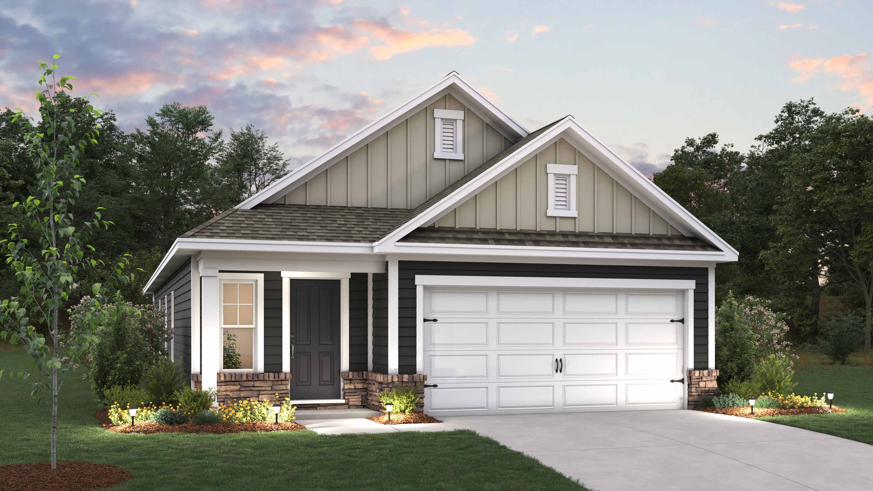 Exterior rendering of Burke L
