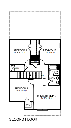 Manning floorplan second floor