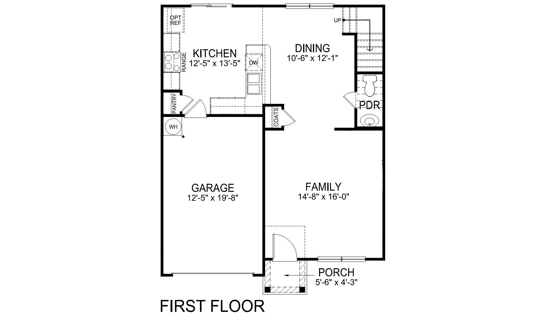 Brandon first floor plan