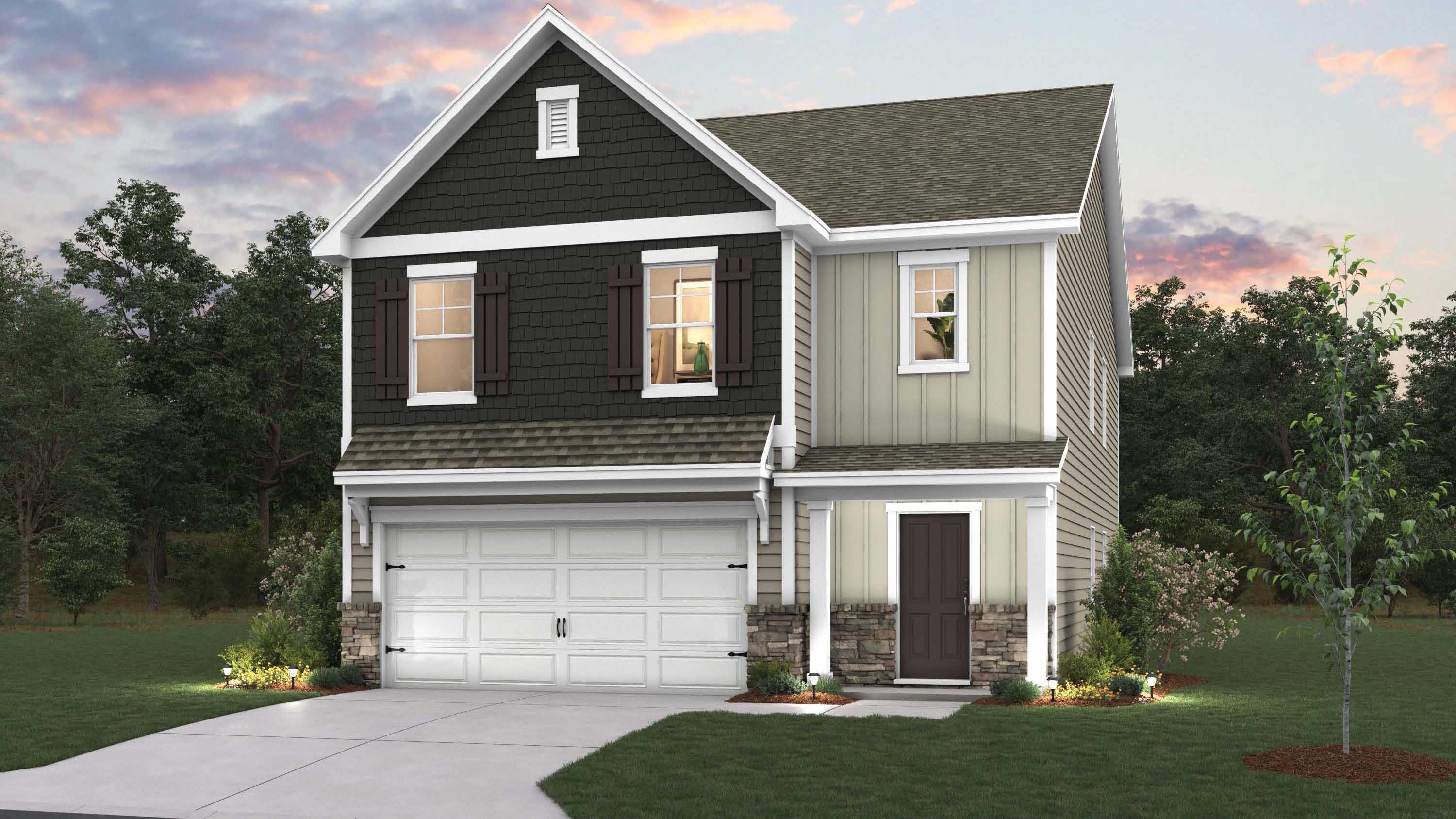 Exterior of Robie L rendering