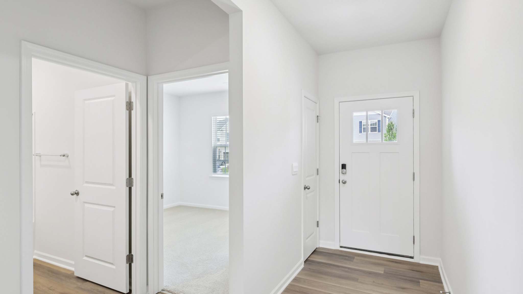 View of front door interior