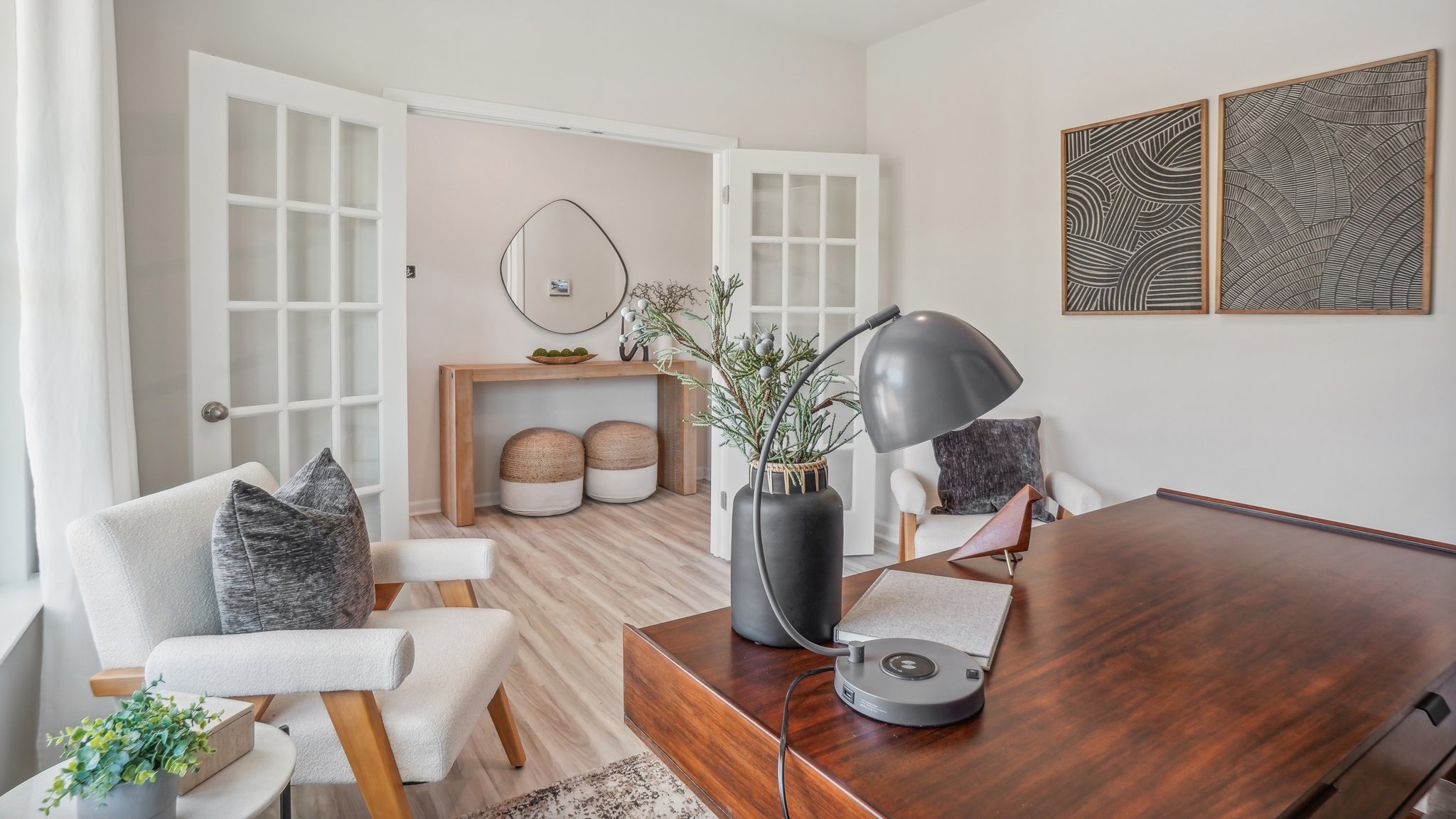 Study with large window