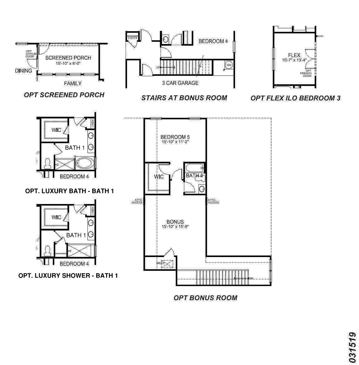 Madison first floor plan