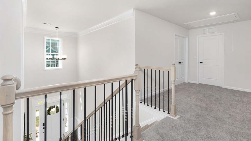 upstairs hallway