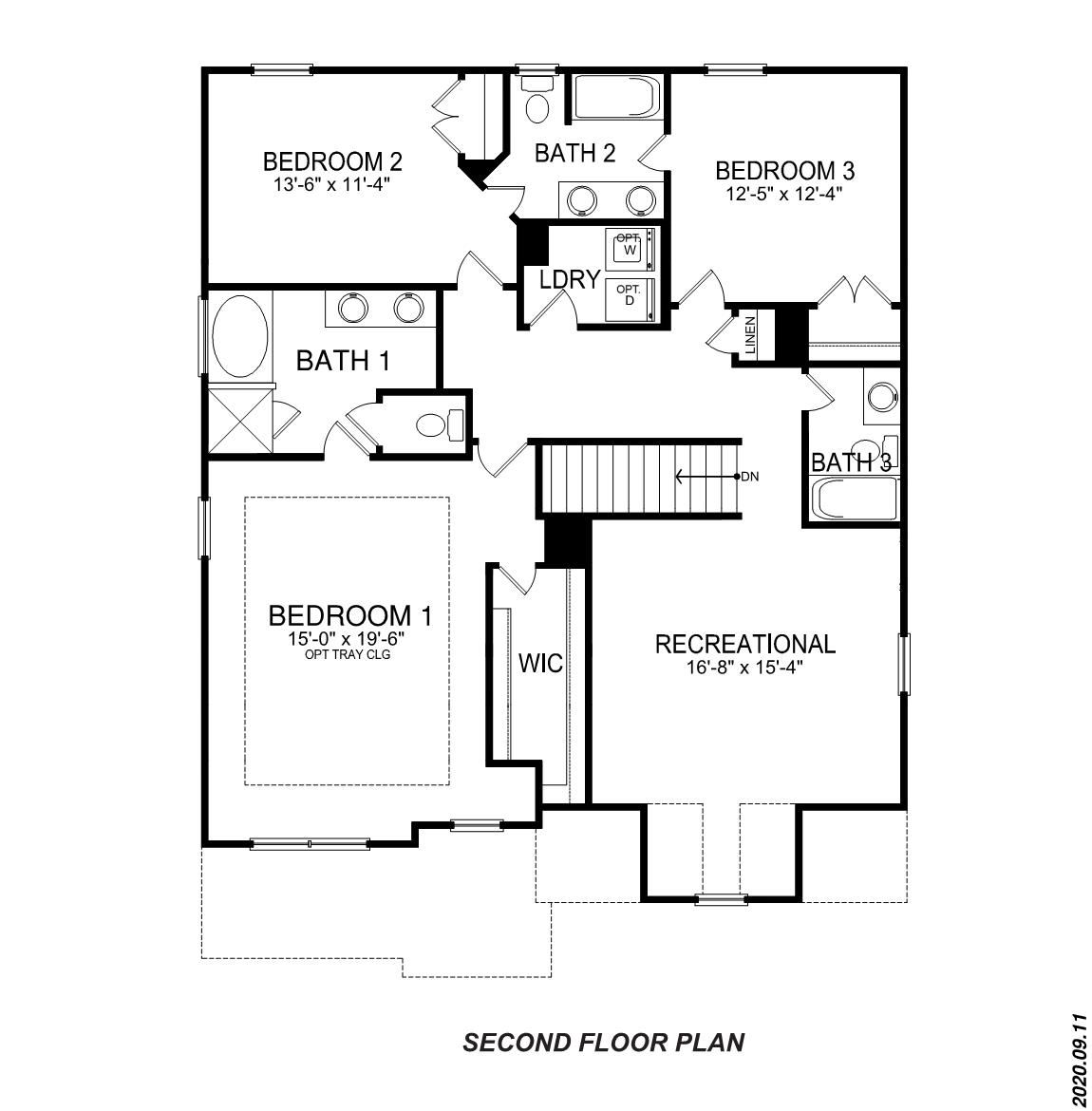 London second floor plan
