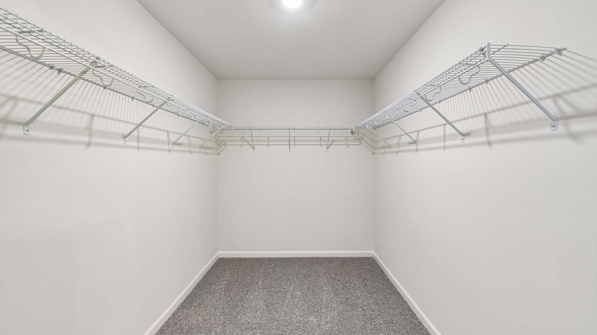 Primary walk in closet