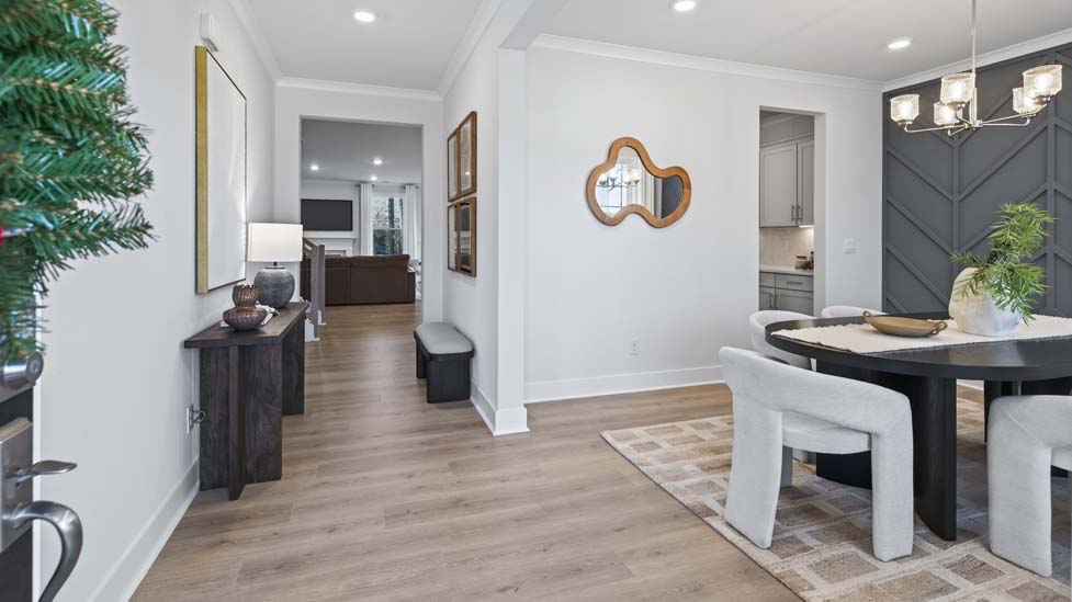 welcoming foyer