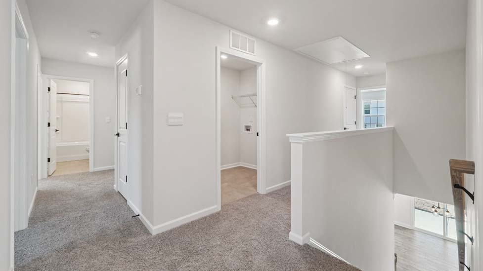 Upstairs landing and hallway