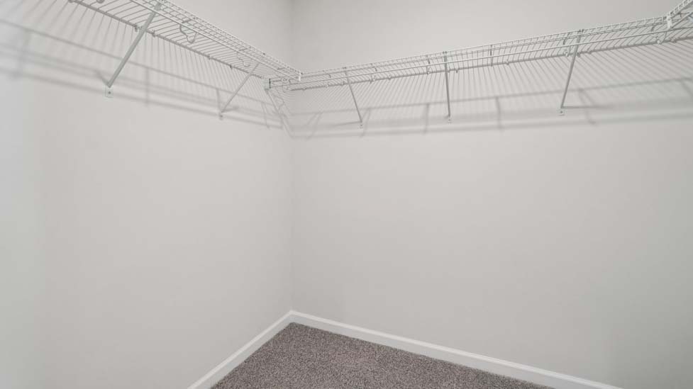 Primary walk in closet