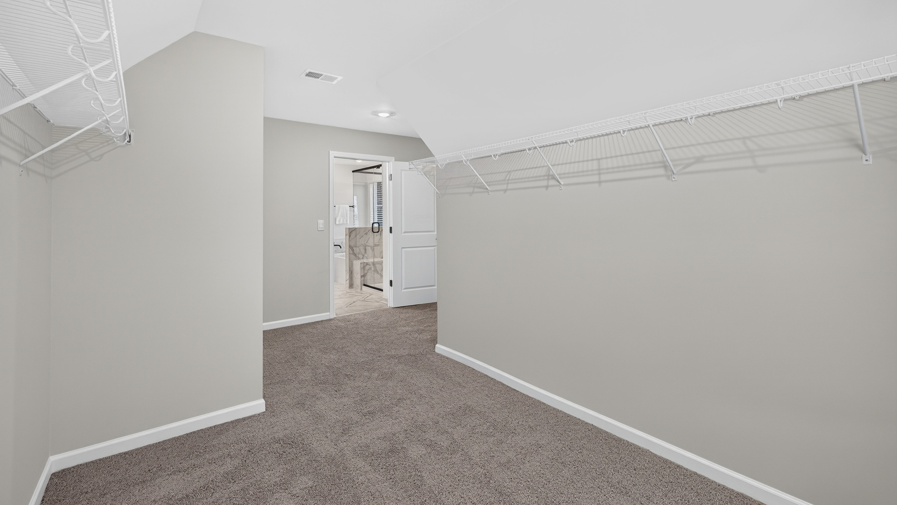 Primary walk in closet