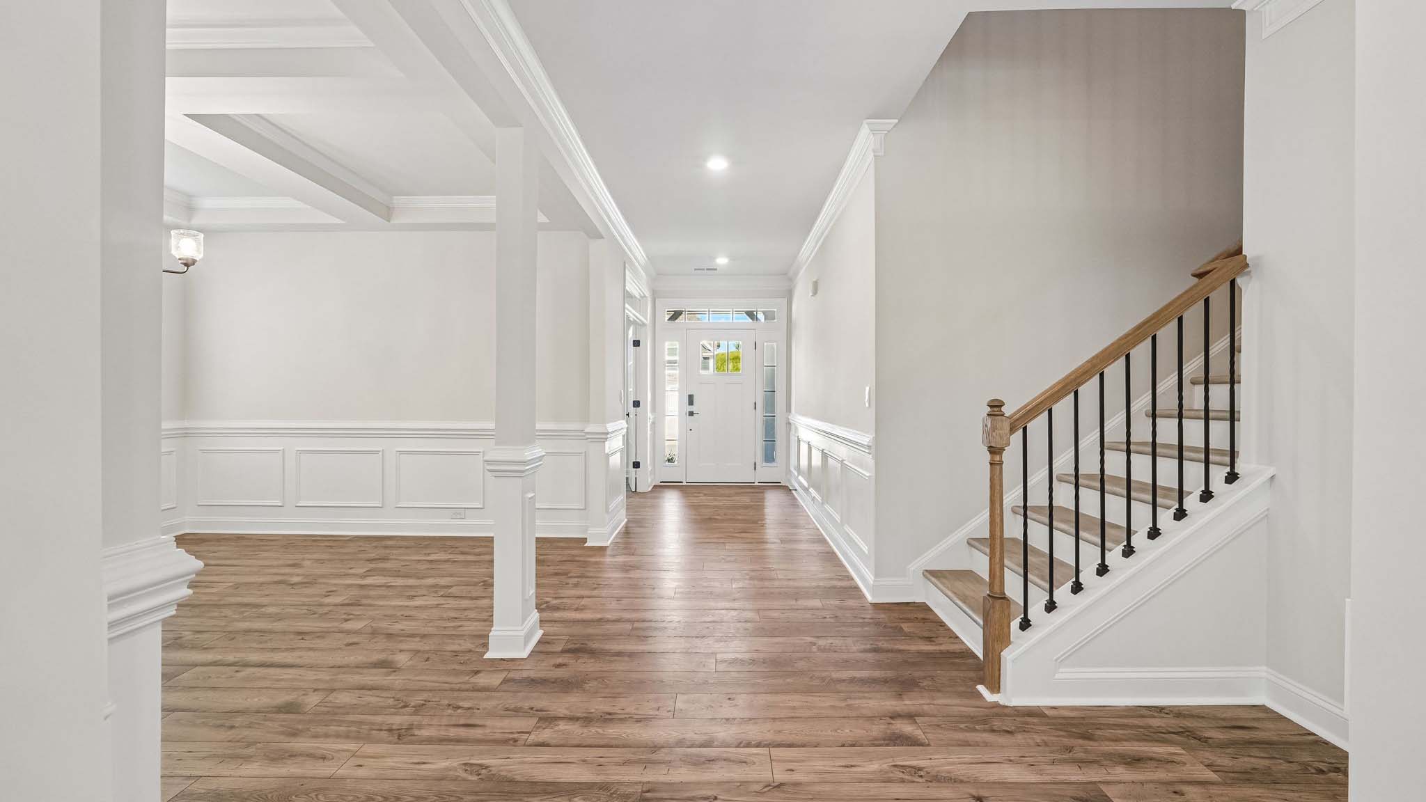 welcoming foyer