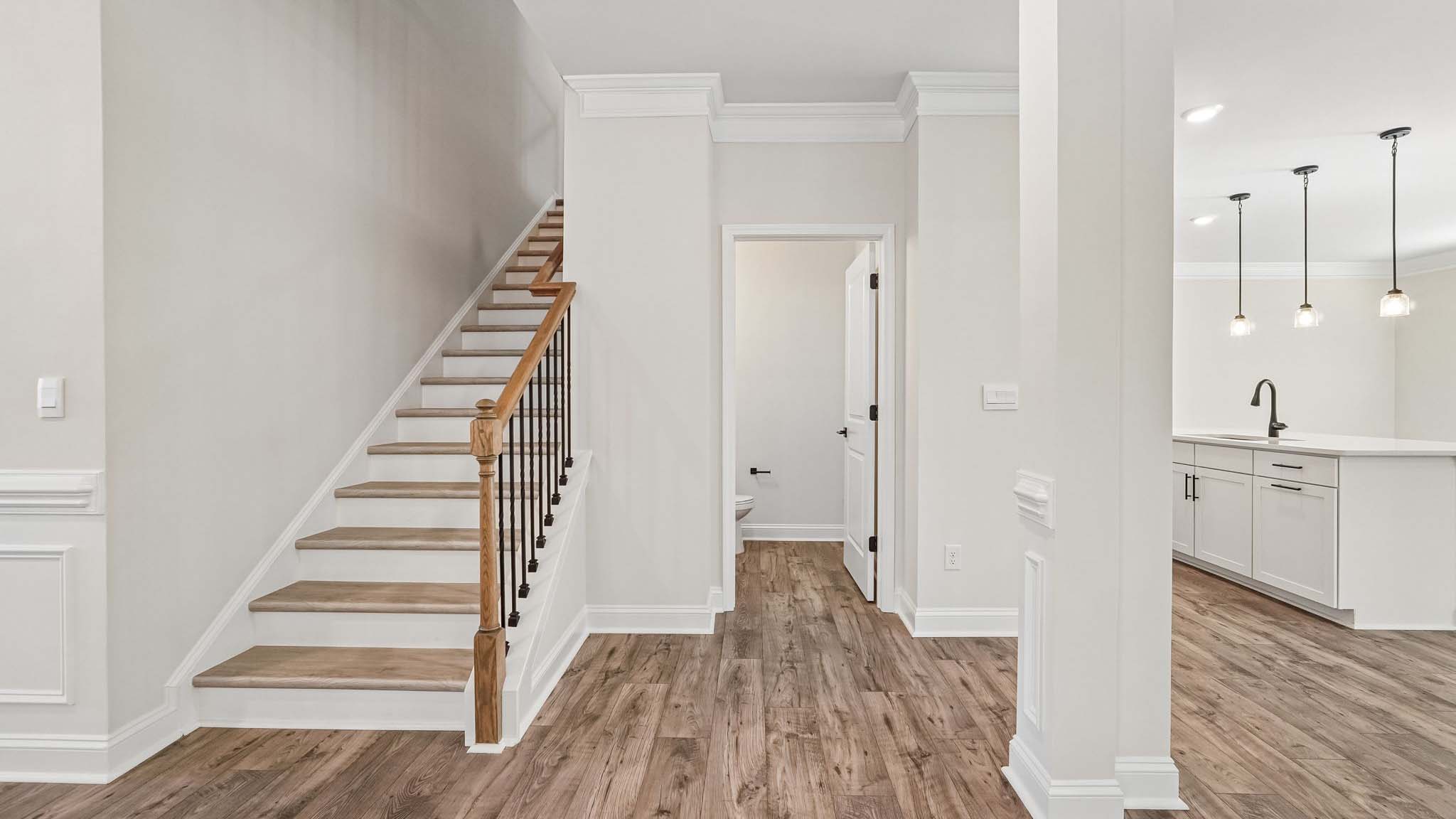 welcoming foyer