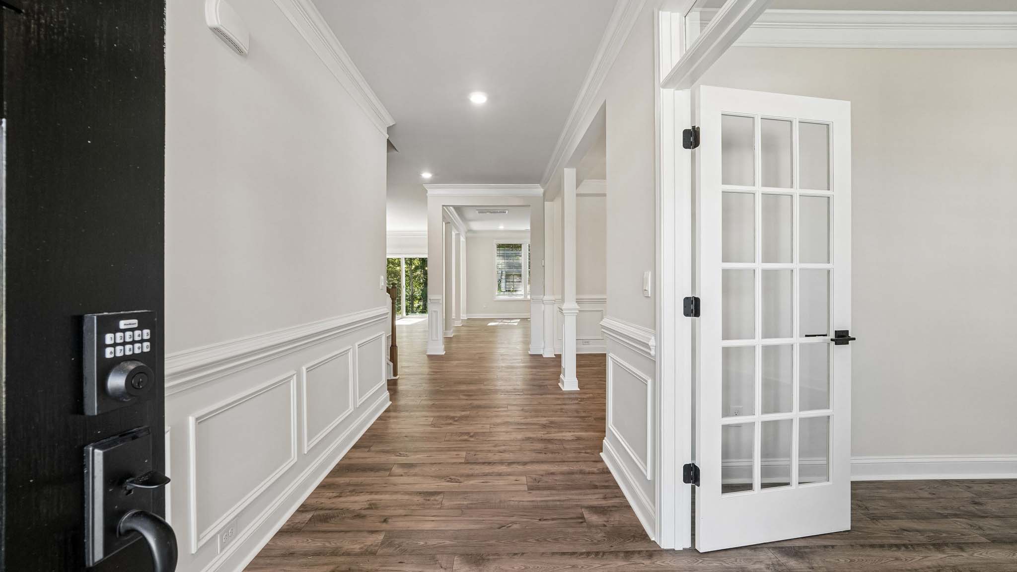 welcoming foyer