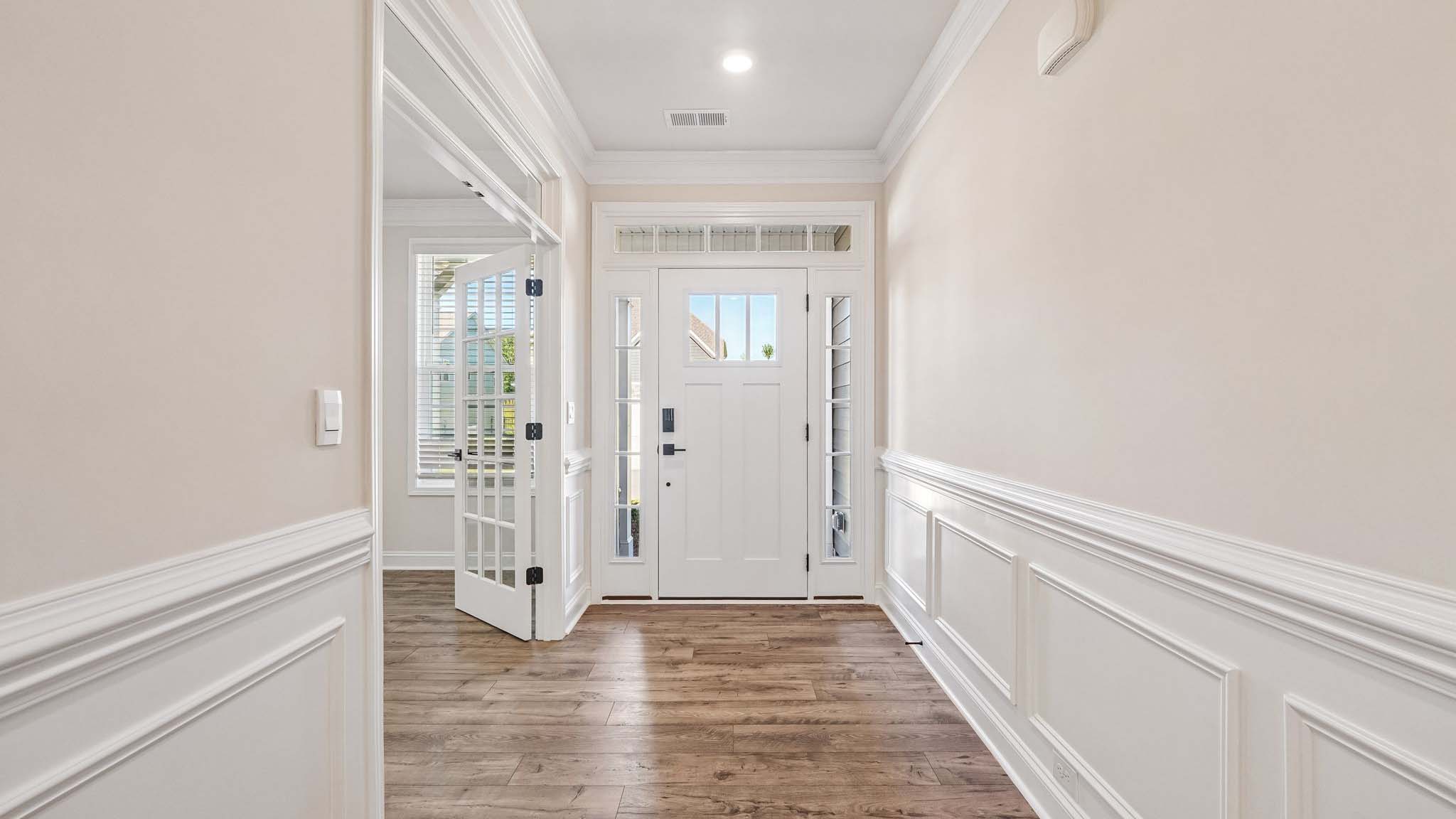 welcoming foyer