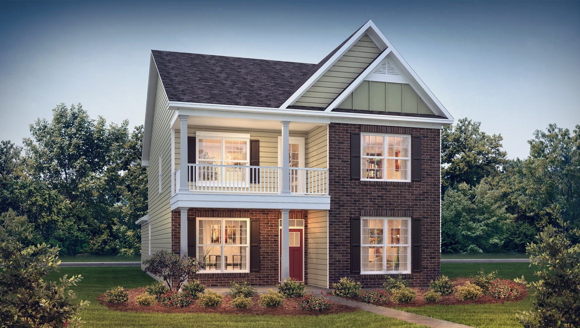 Calhoun rendering front exterior