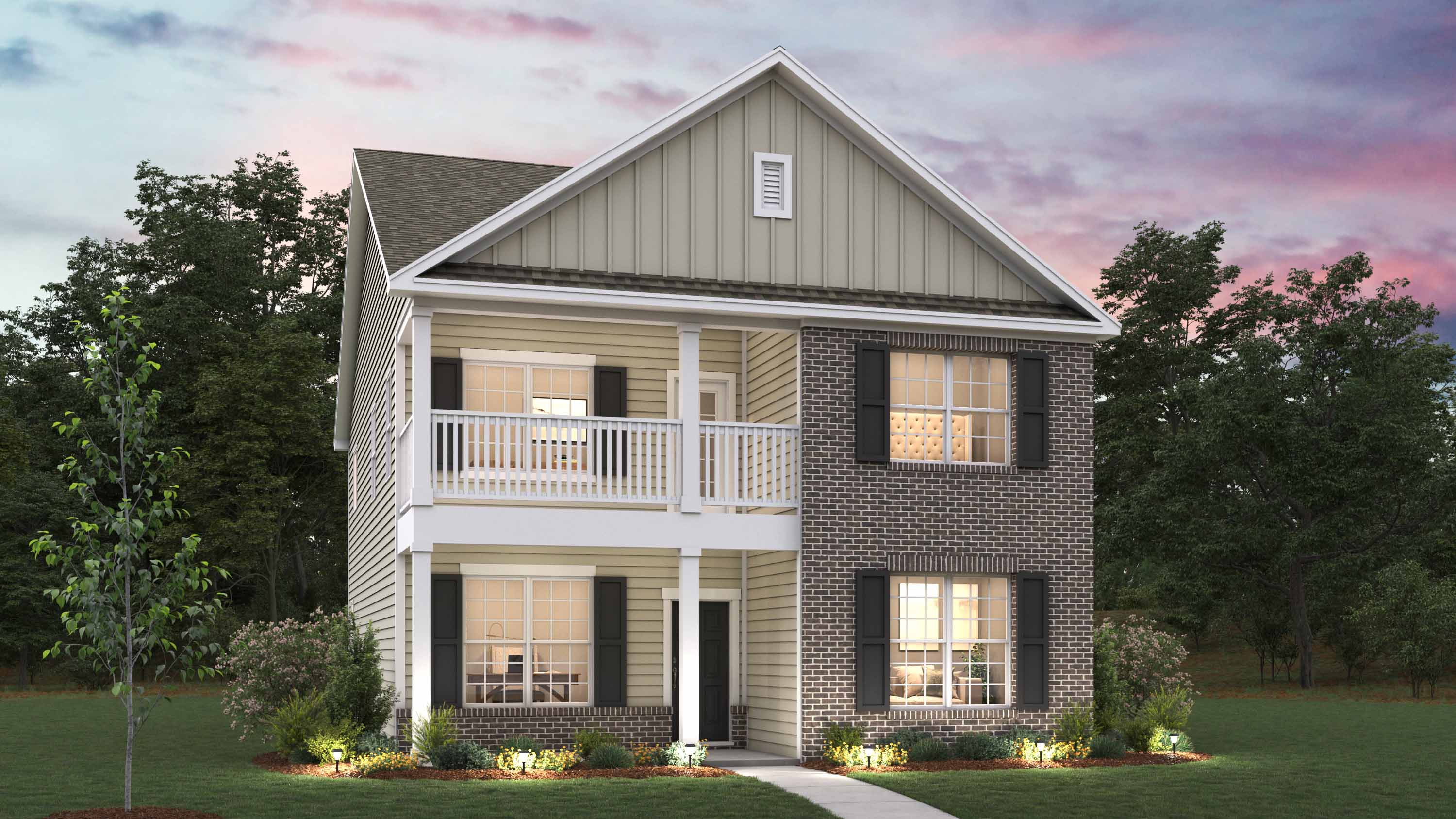 Calhoun rendering front exterior