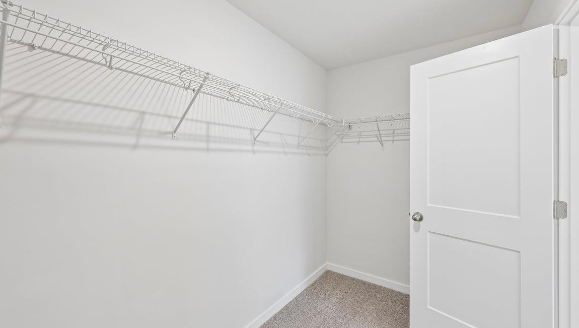Primary walk in closet