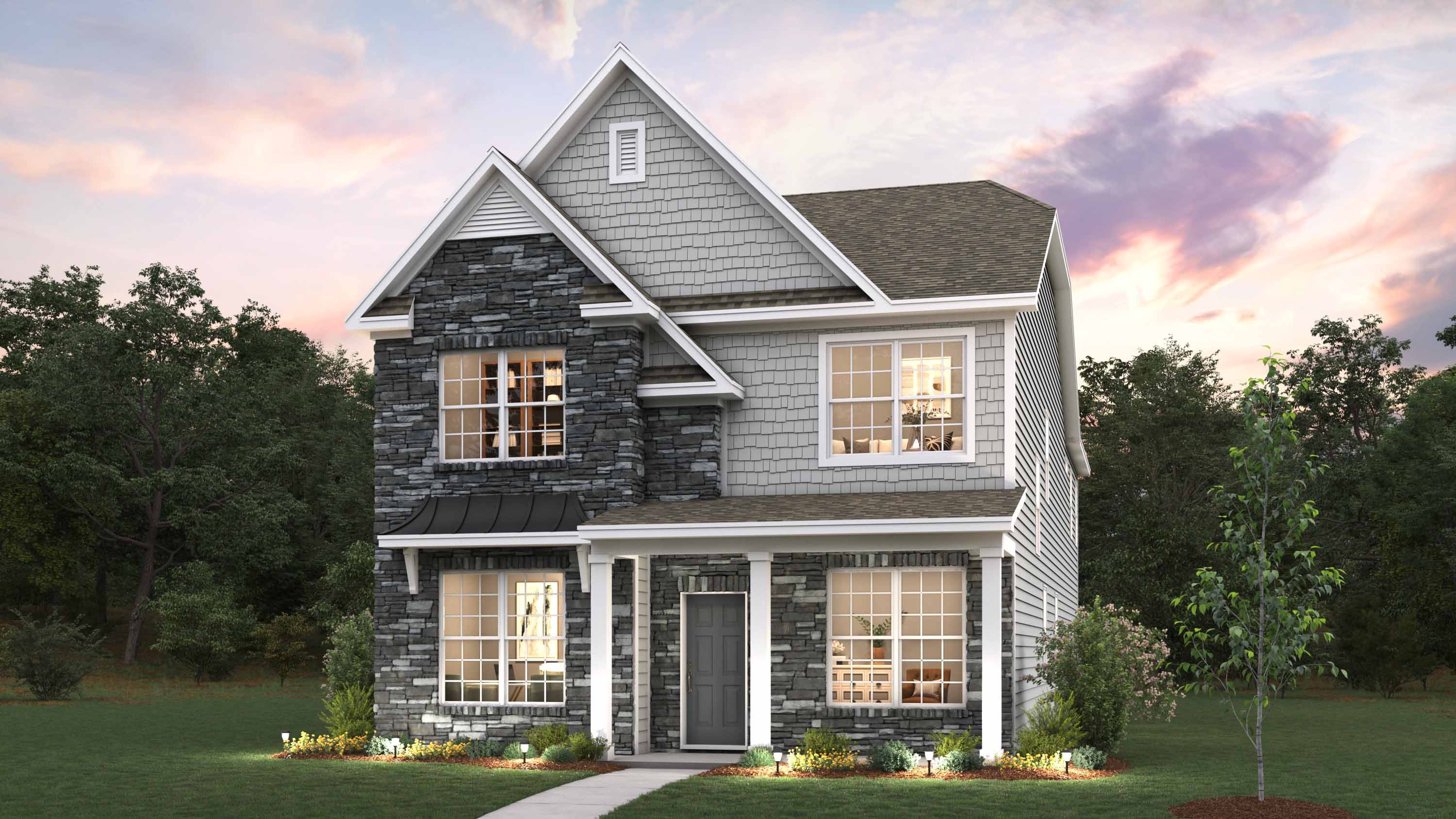 Adams rendering front exterior