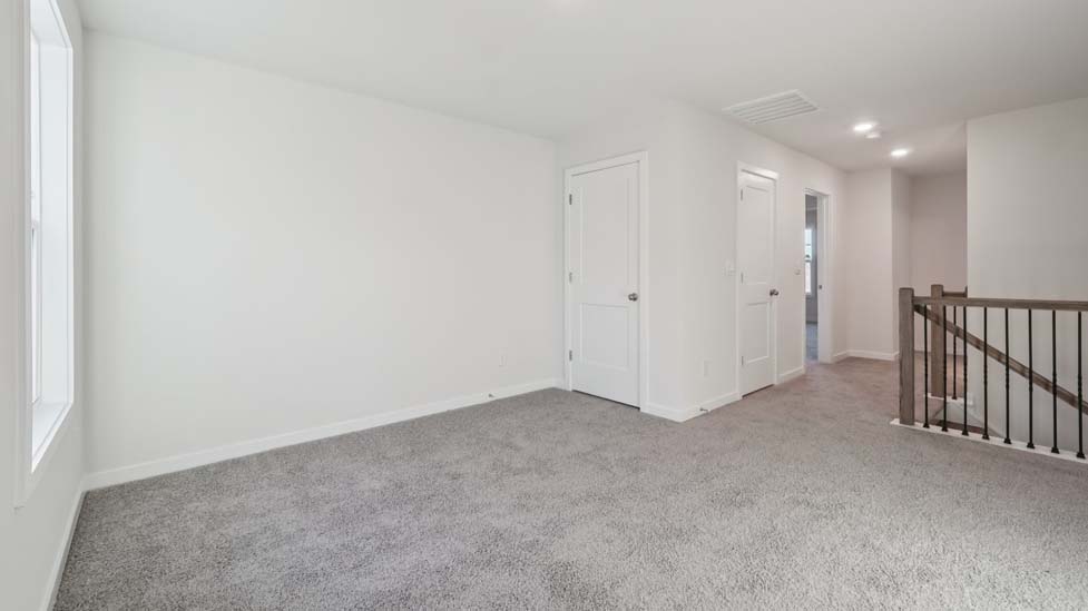 Carpeted loft