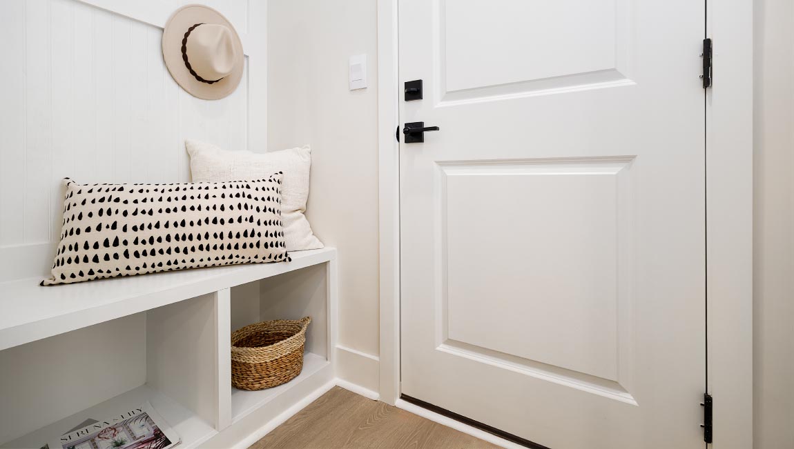 welcoming foyer