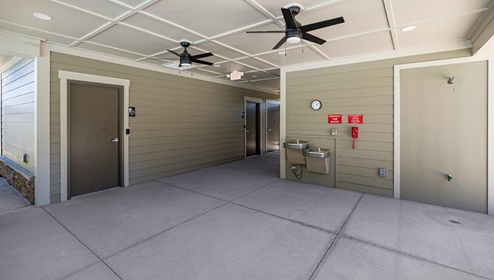 Calvin Creek Community Clubhouse by the pool