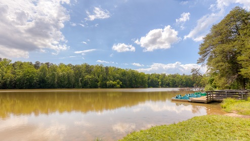 Lake Norman State Park Near Calvin Creek in Troutman, NC