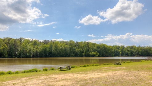 Lake Norman State Park Near Calvin Creek in Troutman, NC