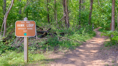 Lake Norman State Park Near Calvin Creek in Troutman, NC