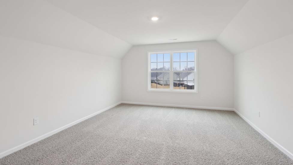 Upstairs carpeted room