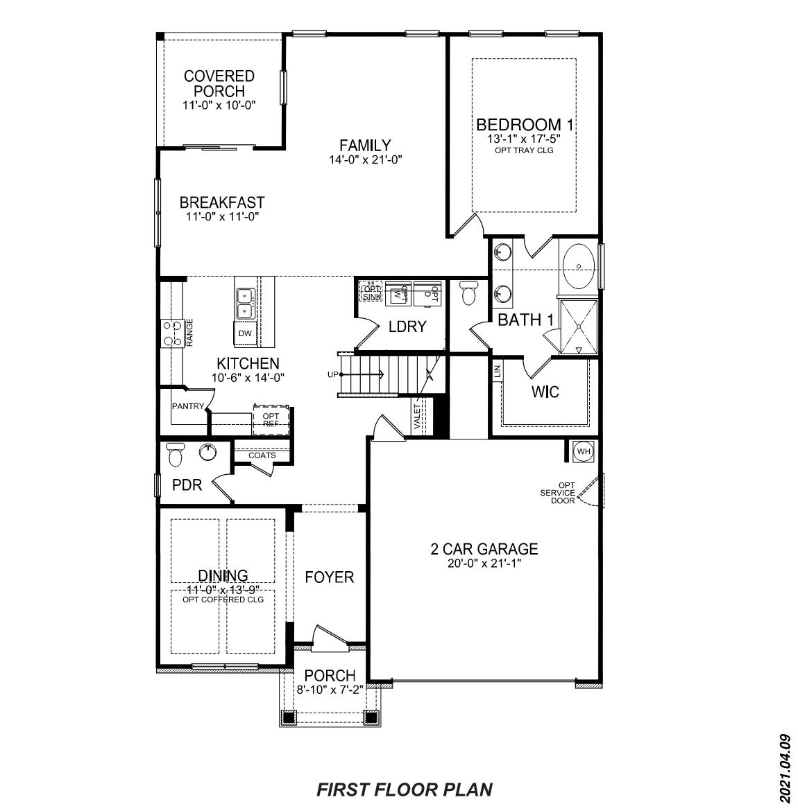 Windsor first floor plan