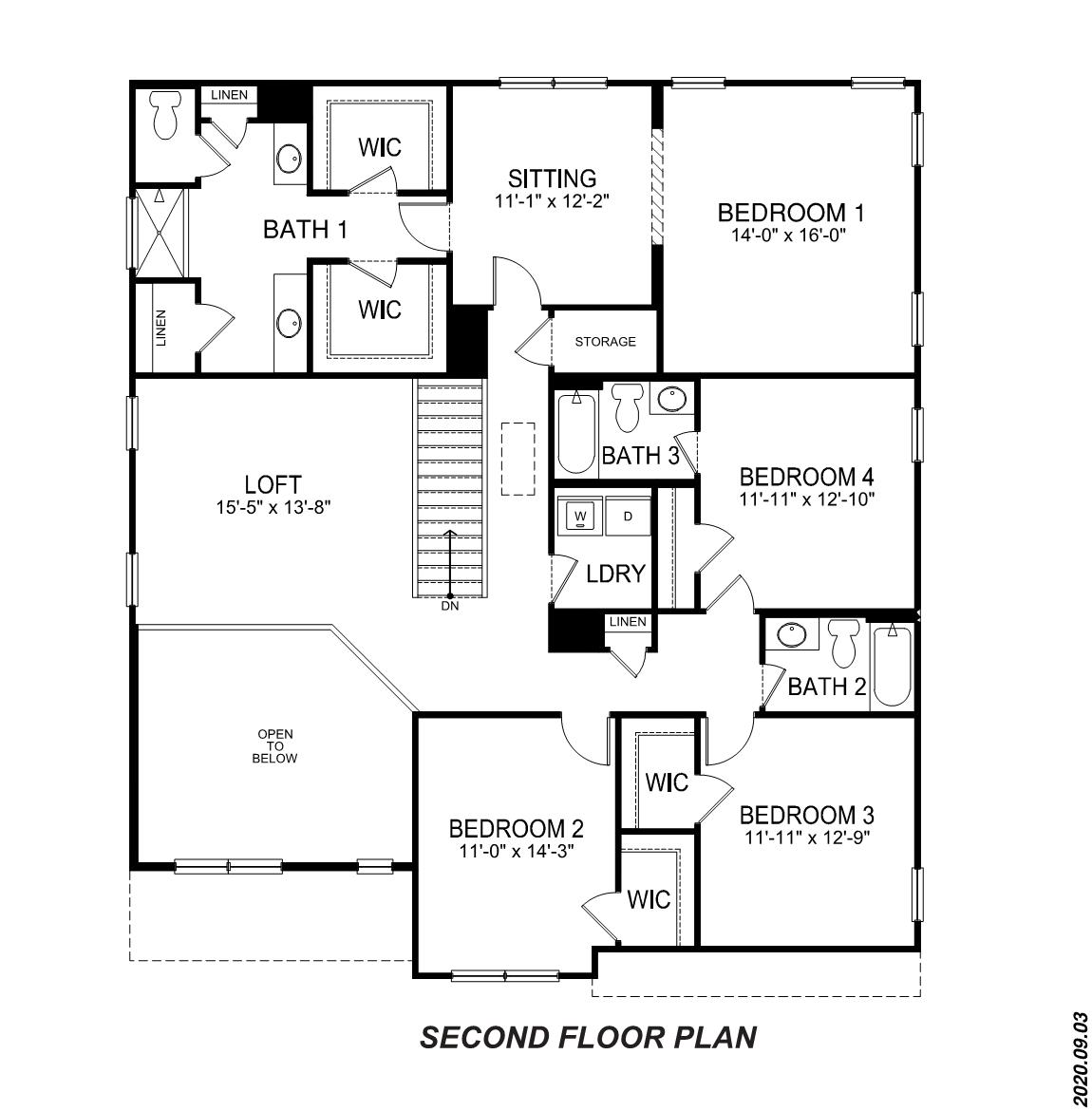 Graymount second floorplan