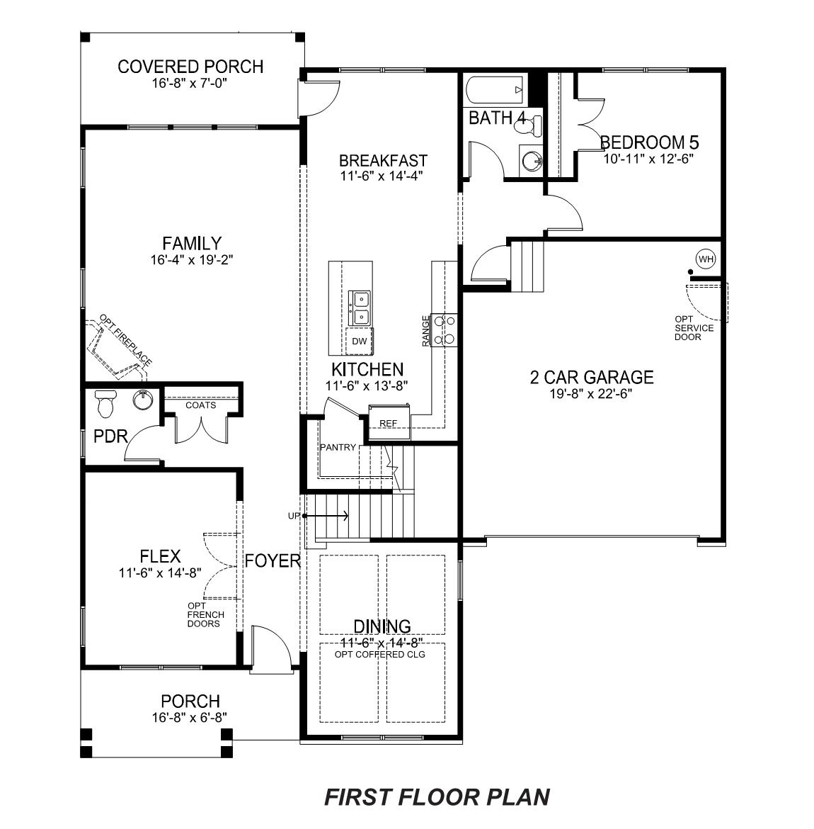 Kristin first floor plan