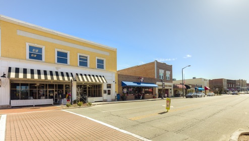 Downtown Mooresville Near Blackstone Bay in Sherrill's Ford, NC