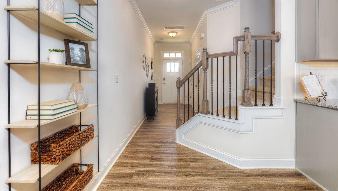 Welcoming foyer