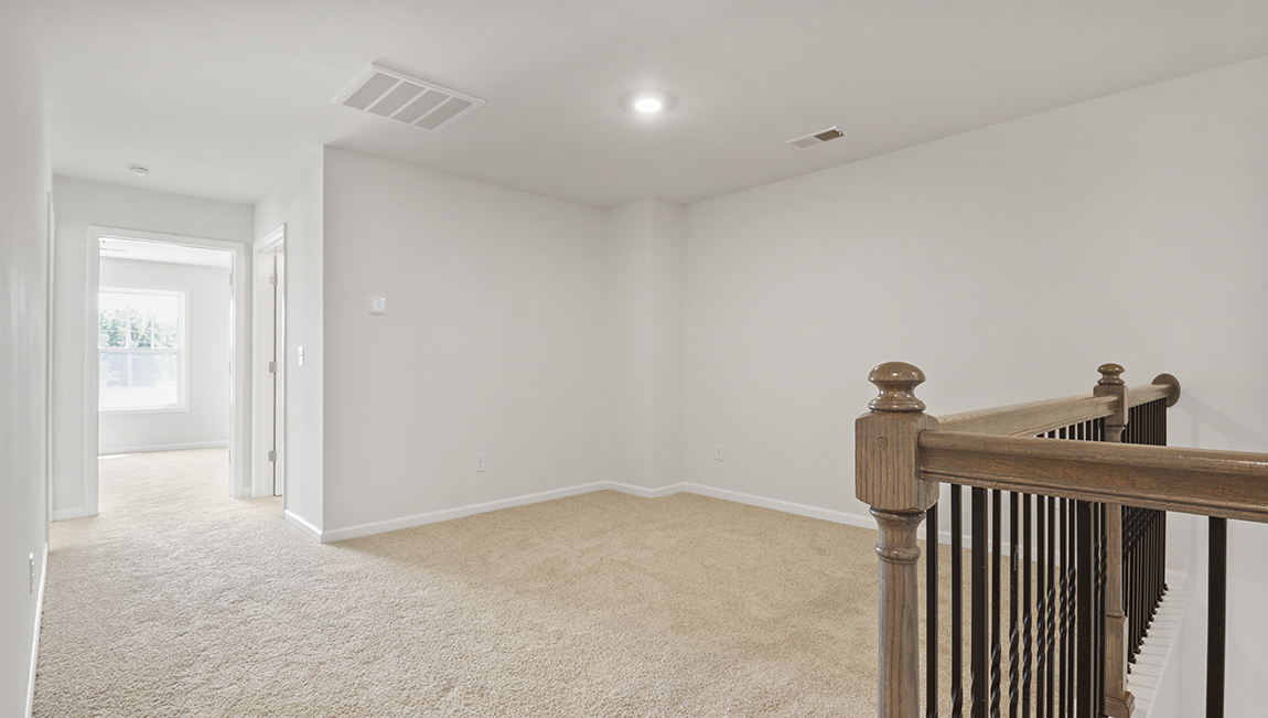 Upstairs living space