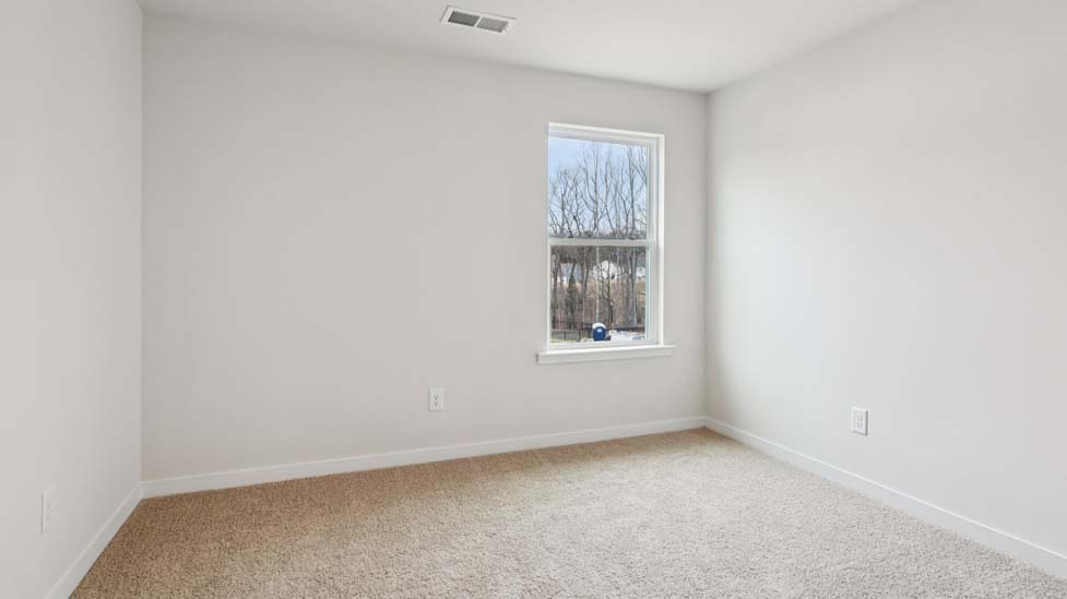 Carpeted bedroom