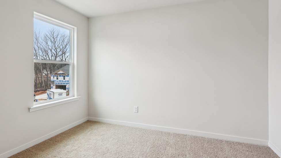 Carpeted bedroom