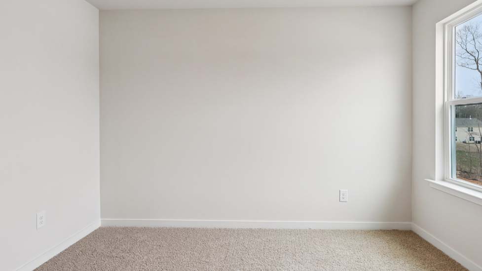 Carpeted bedroom