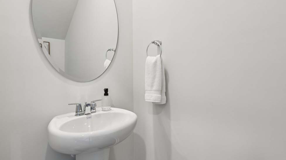 Powder bathroom