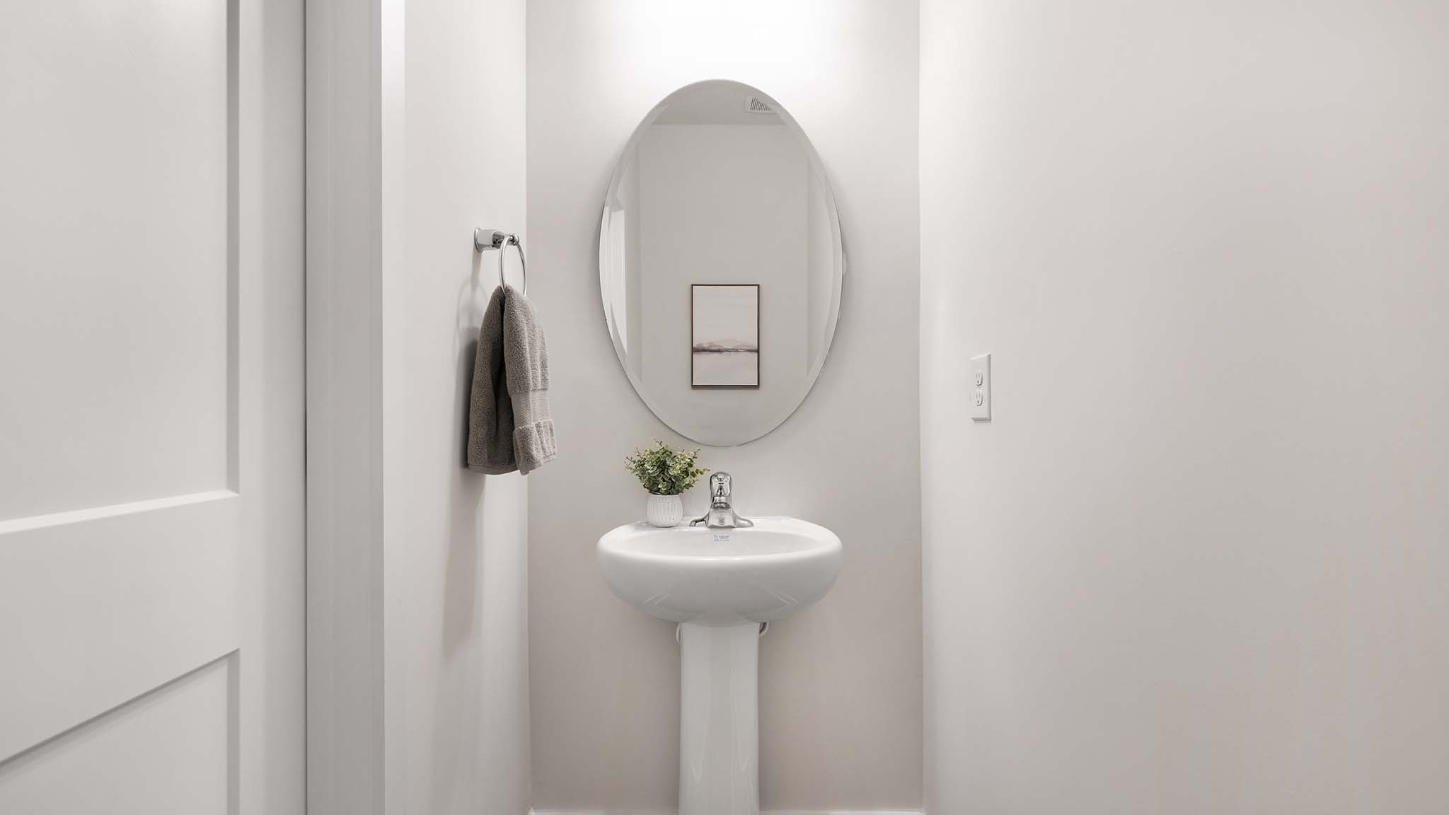 Powder bathroom