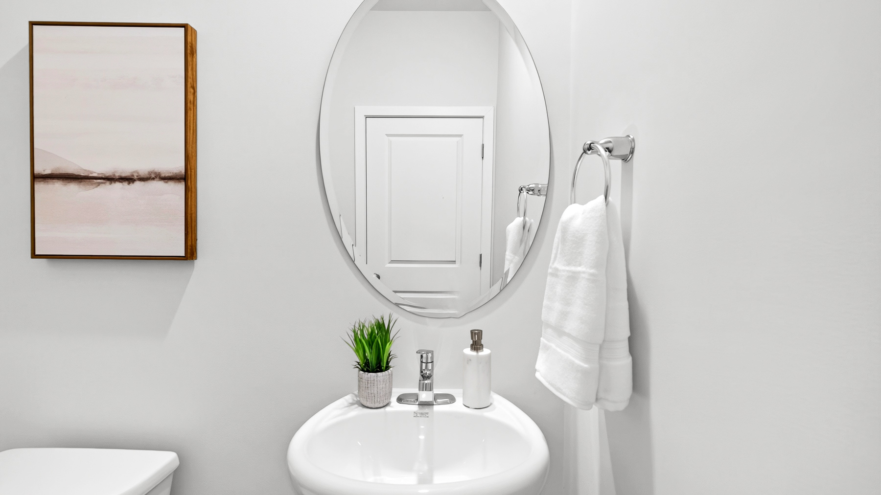 Powder bathroom