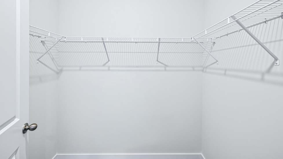 Primary walk in closet