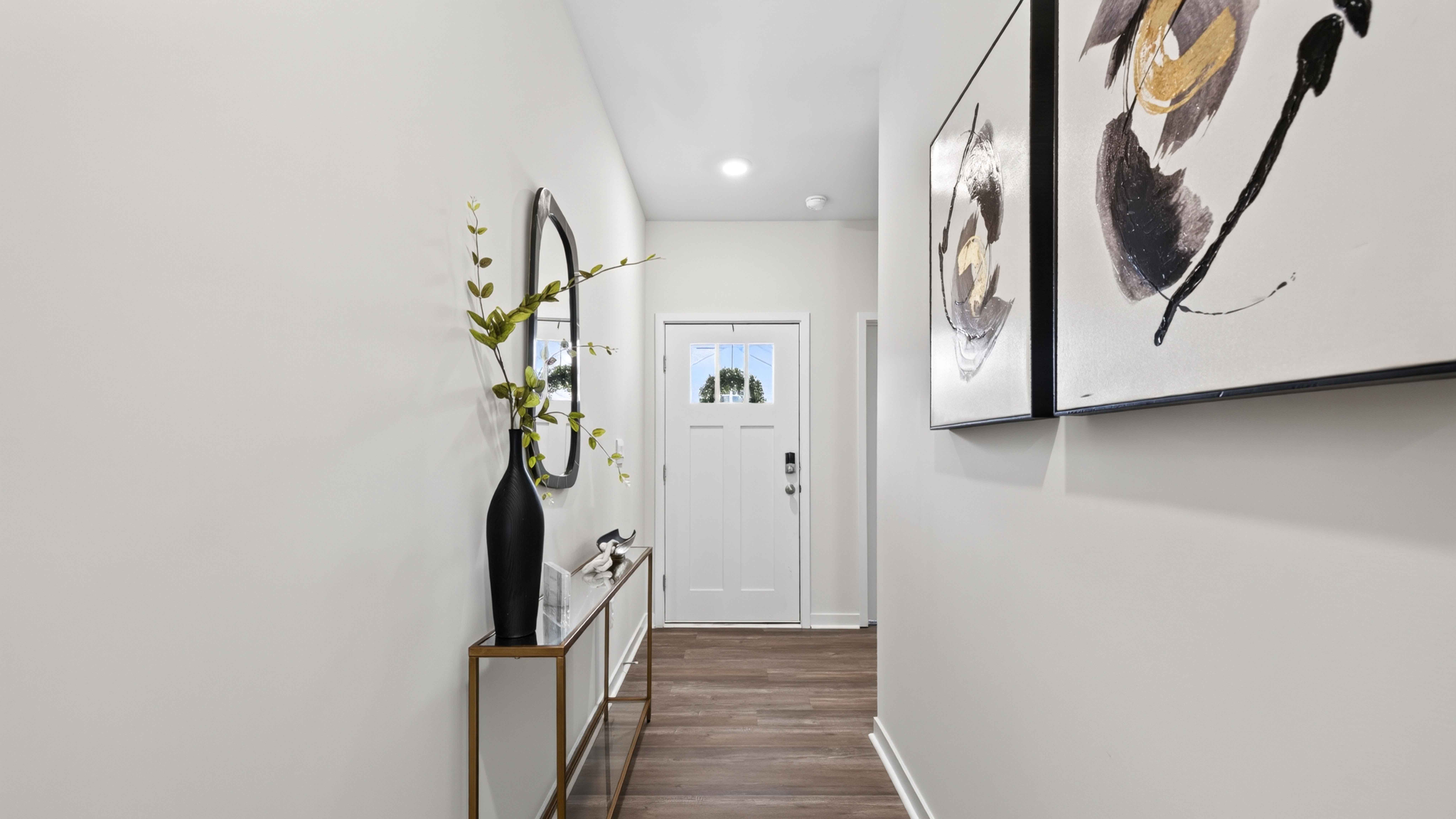 Welcoming foyer